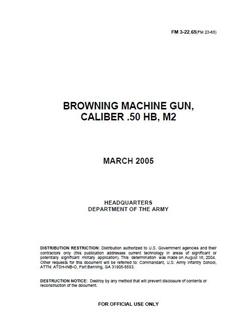 FM3_22.65 BROWNING MACHINE GUN CALIBER .50 HB, M2 (2005版)